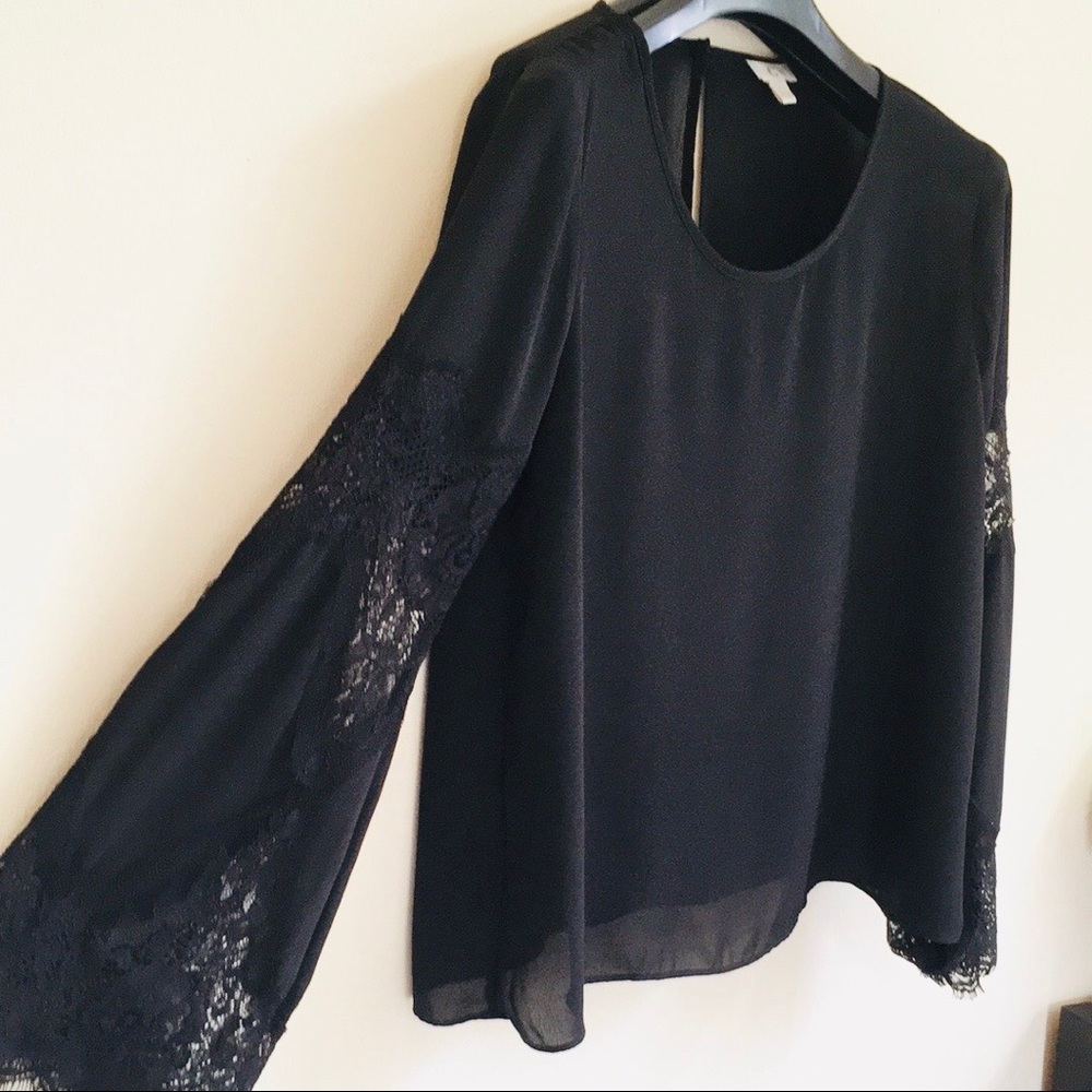 Charming Charlie Bell Sleeve Blouse